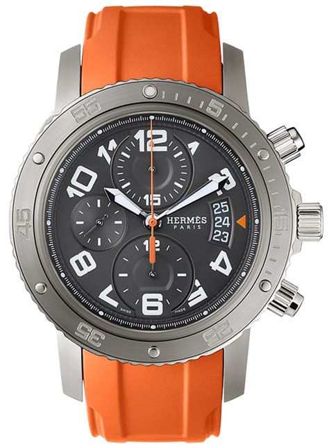 hermes watches mens chronograph|Hermes men's watches on sale.